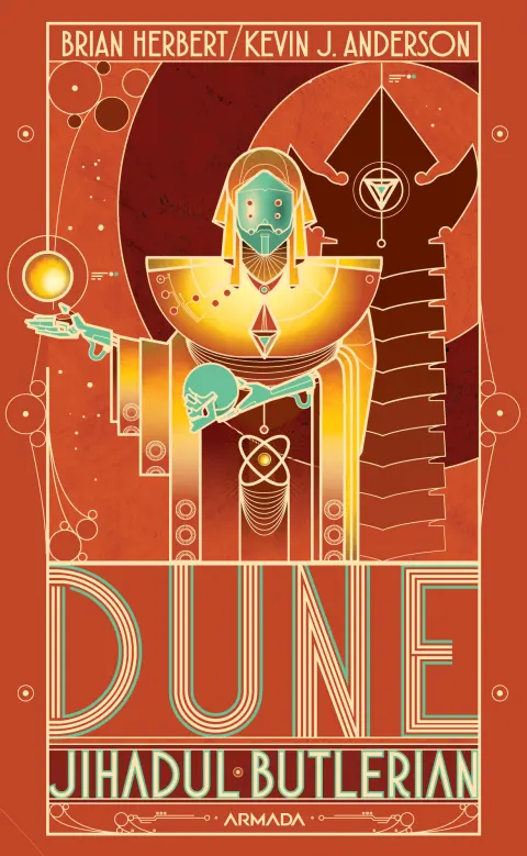 Coperta cărții Dune. Jihadul Butlerian - Brian Herbert, Kevin J. Anderson