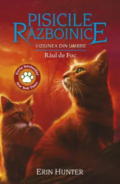 Coperta cărții Pisicile războinice (vol. 35): Viziunea din umbre. Râul de Foc