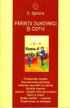 Coperta cărții Parintii duhovnici si copiii