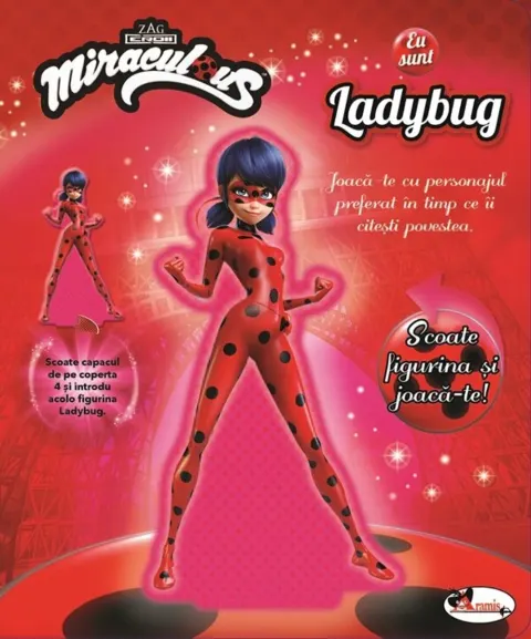 Coperta cărții Eu sunt Ladybug