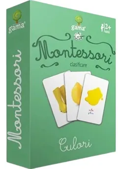 Coperta cărții Montessori. Clasificare: Culori