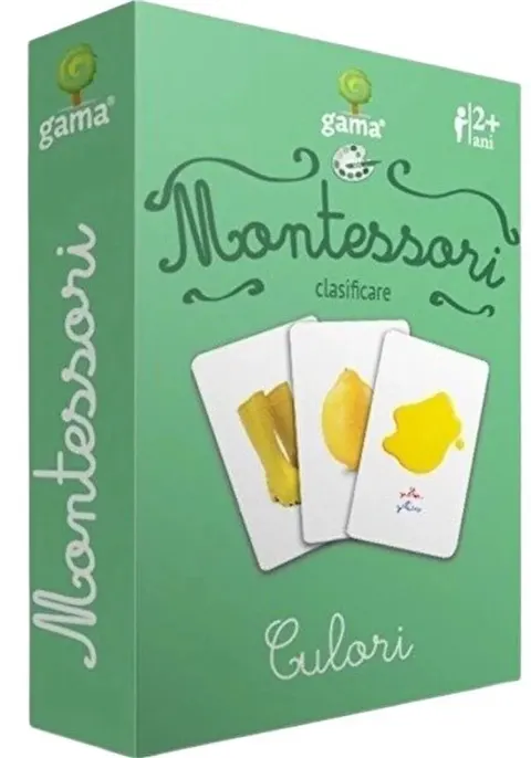 Coperta cărții Montessori. Clasificare: Culori