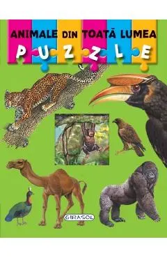 Coperta cărții Puzzle. Animale din toata lumea