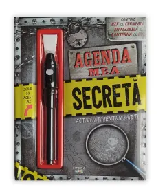 Coperta cărții Agenda mea secretă. Activități pentru băieți