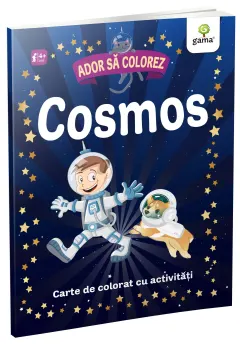 Coperta cărții Cosmos. Ador să colorez