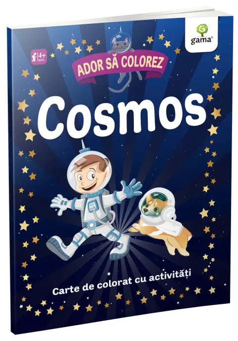 Coperta cărții Cosmos. Ador să colorez