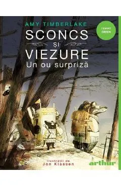 Coperta cărții Sconcs si viezure. Un ou surpiza