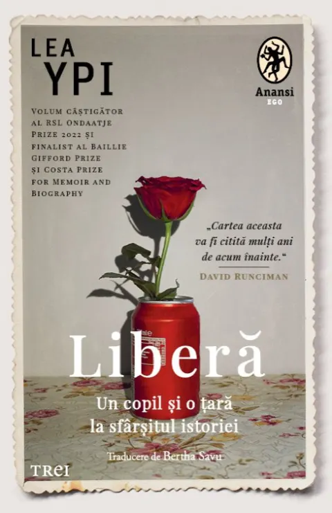 Coperta cărții Liberă. Un copil și o țară la sfârșitul istoriei