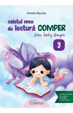 Coperta cărții Caietul meu de lectura Comper - Clasa 3 - Citesc. Inteleg. Descopar