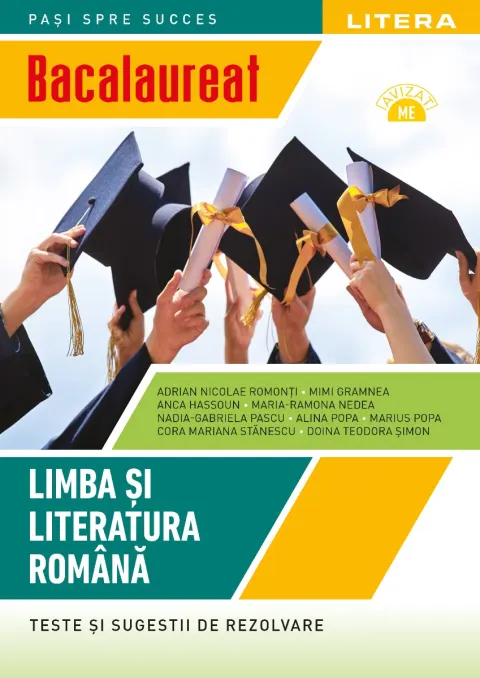 Coperta cărții Bacalaureat. Limba si literatura romana. Teste si sugestii de rezolvare. Clasa a XII-a