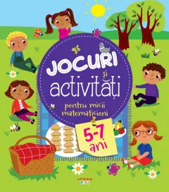 Coperta cărții Jocuri si activitati pentru micii matematicieni (5-7 ani)