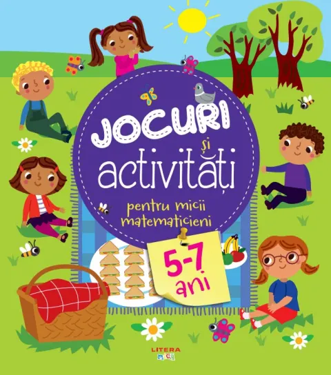 Coperta cărții Jocuri si activitati pentru micii matematicieni (5-7 ani)