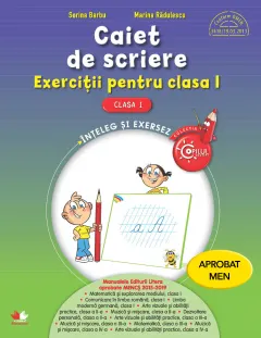Coperta cărții Caiet de scriere. Exercitii pentru clasa I