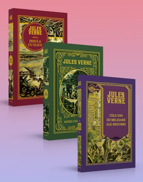 Coperta cărții Pachet 2 Jules Verne (3 volume)