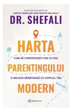 Coperta cărții Harta parentingului modern