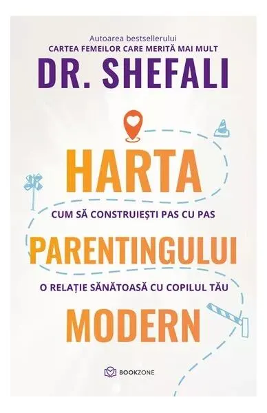 Coperta cărții Harta parentingului modern