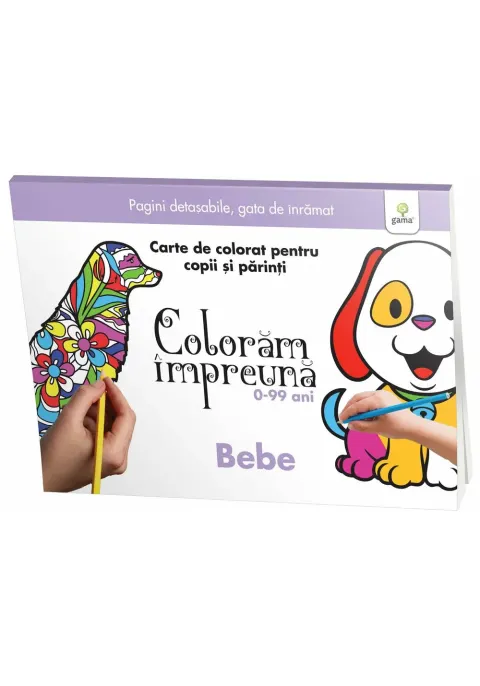 Coperta cărții Coloram impreuna. Bebe