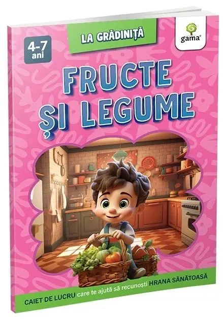 Coperta cărții Fructe si legume/La gradinita
