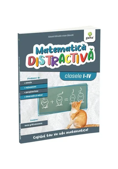 Coperta cărții Matematica distractiva. Editia a II-a/ Matematica pentru clasele primare