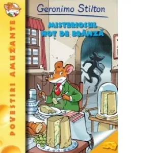 Coperta cărții Misteriosul hot de branza. Volumul 6 din seria Geronimo Stilton