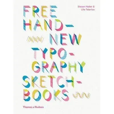 Coperta cărții Free Hand New Typography Sketchbooks