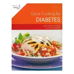 Coperta cărții Quick Cooking for Diabetes