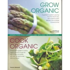 Coperta cărții Grow organic, cook organic