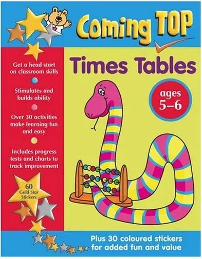 Coperta cărții Times tables (5-6)
