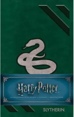 Coperta cărții Harry Potter: Slytherin Ruled Pocket Journal
