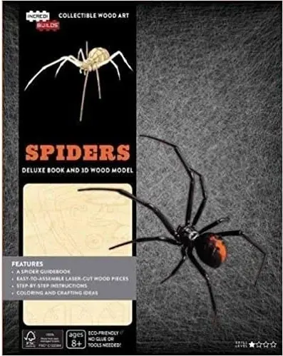 Coperta cărții Spiders Deluxe Book and Model Set