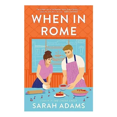 Coperta cărții When in Rome, Sarah Adams