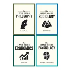 Coperta cărții The Little Book of Philosophy, Sociology, Economics & Psychology 4 Books Collection Set