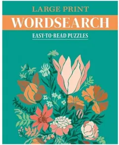Coperta cărții Large Print Wordsearch Easy-to-Read Puzzles