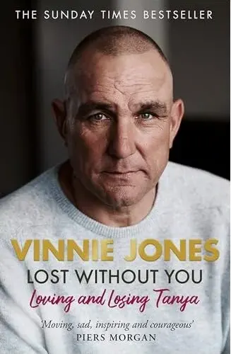 Coperta cărții Lost Without You, Vinnie Jones