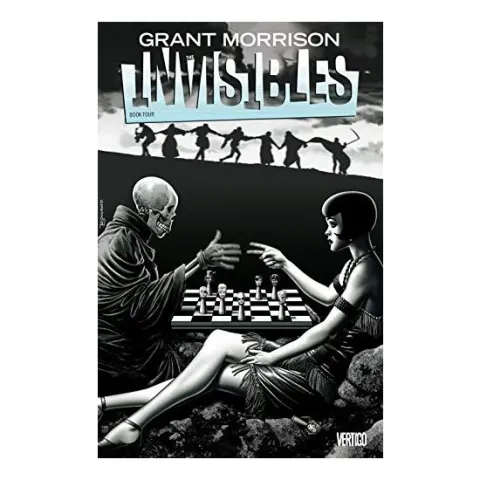Coperta cărții Invisibles Book Four, Grant Morrison