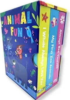 Coperta cărții Animal Fun ( 3 Book Boxed Set )