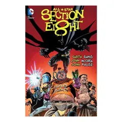Coperta cărții All-star Section Eight, Garth Ennis