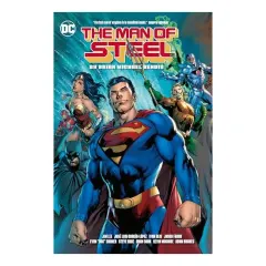 Coperta cărții Man of Steel, Brian Michael Bendis, Ivan Reis, Jason Fabok, Kevin MaGuire, Ryan Sook