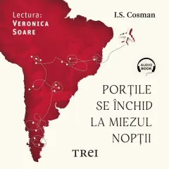 Coperta cărții Porțile se închid la miezul nopții (audiobook)