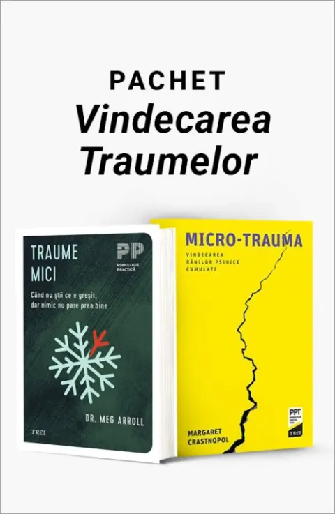 Coperta cărții Pachet Vindecarea Traumelor. Traume mici/Micro-trauma - Dr. Meg Arroll