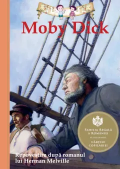 Coperta cărții Moby Dick (repovestire)