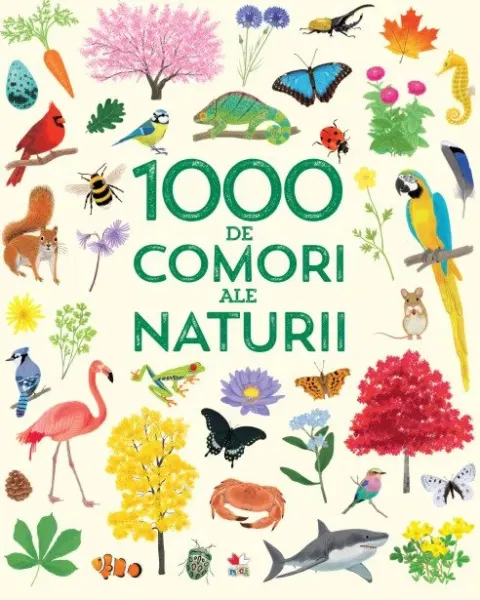 Coperta cărții 1000 de comori ale naturii