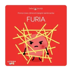 Coperta cărții Prima mea cărticică despre sentimente. Furia
