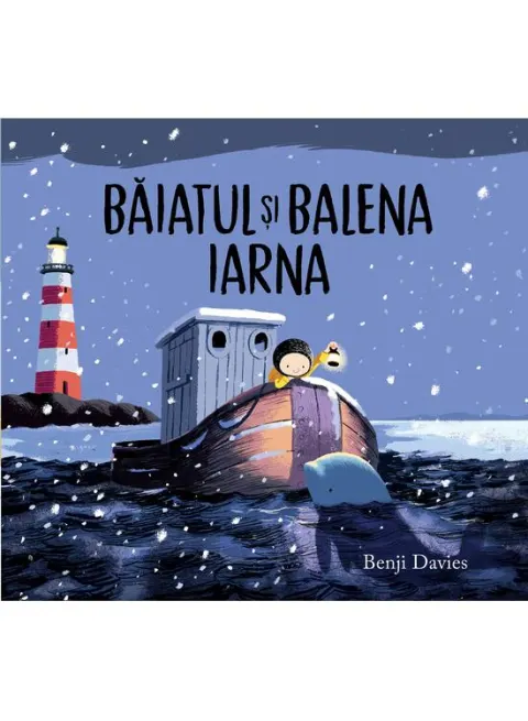 Coperta cărții Băiatul și balena. Iarna