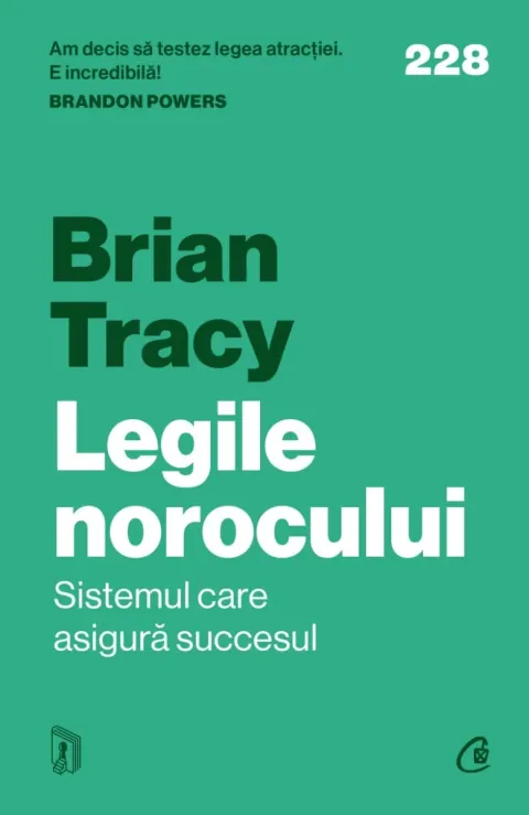 Coperta cărții Legile norocului. Sistemul care asigură succesul