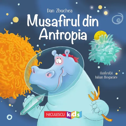 Coperta cărții Musafirul din Antropia