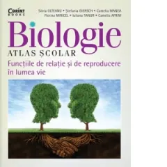 Coperta cărții Biologie. Atlas scolar. Functiile de relatie si de reproducere in lumea vie
