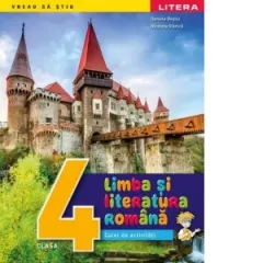 Coperta cărții Limba si literatura romana. Caiet de activitati. Clasa a IV-a