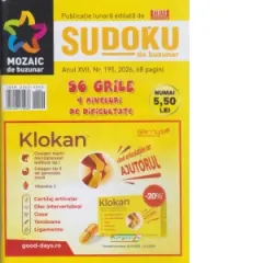 Coperta cărții Sudoku de buzunar. Nr.195/2026