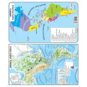 Coperta cărții Harta America pliata